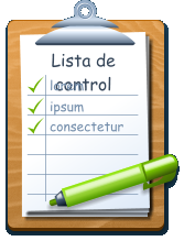Lista de control lorem ipsum consectetur